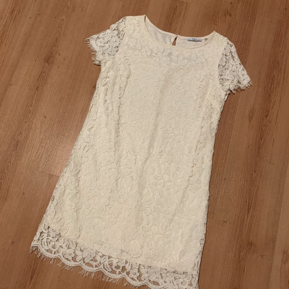 White Lace Dress